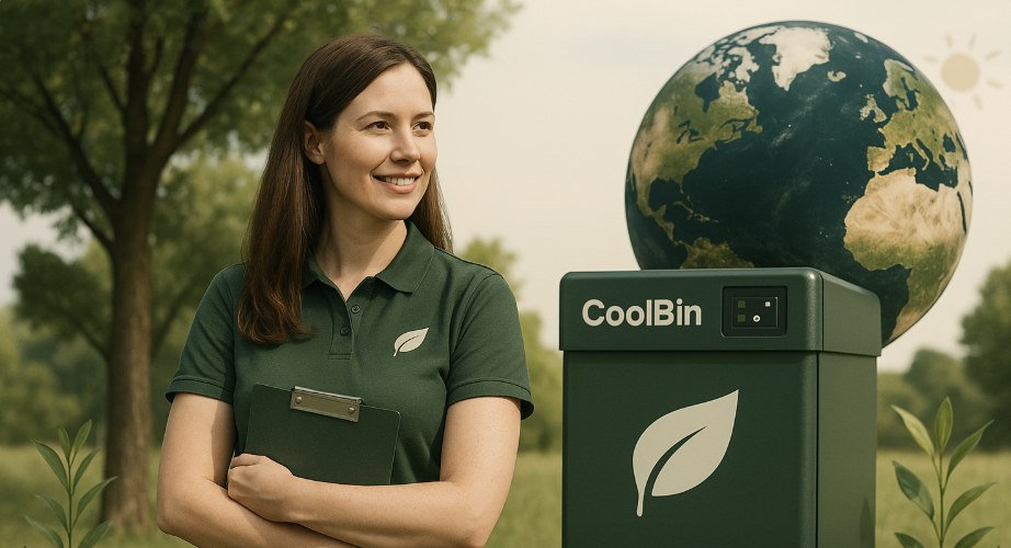 CoolBin team and field testing